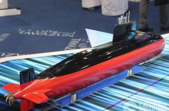 S-20型潜艇模型。