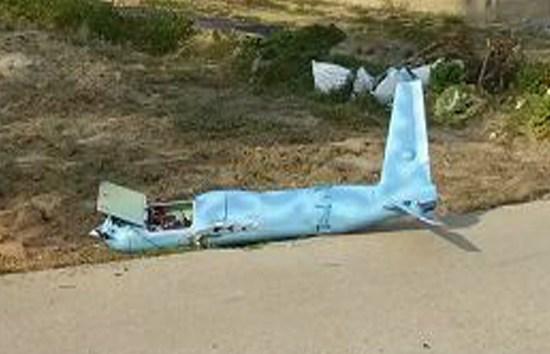 一架疑似朝鲜无人机坠落韩国。