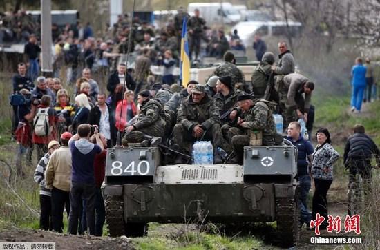 资料图：乌克兰军队。