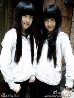 台湾超萌美女双胞胎sandy和mandy长大啦！
