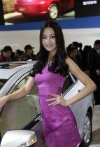 2013上海车展海马汽车4号模特
