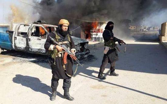 资料图：占领摩苏尔的伊拉克ISIL极端武装分子。