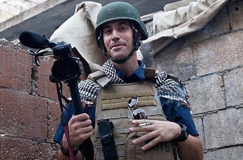 美国记者被ISIS斩首前画面