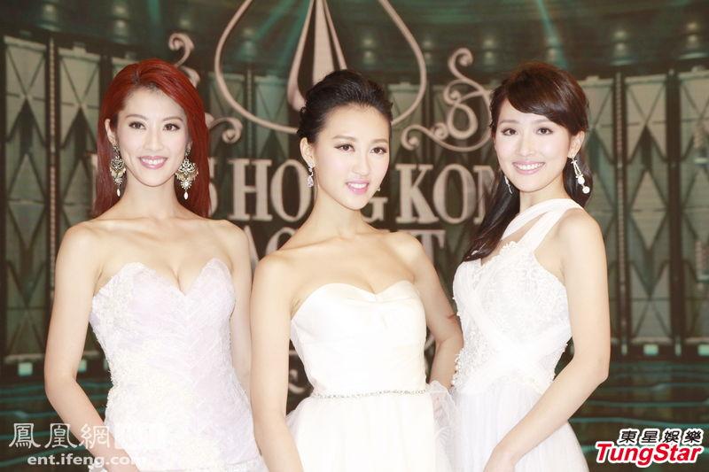 2014香港小姐十强出炉 白裙优雅,2014香港小姐十强出炉 白裙优雅