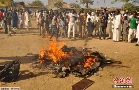 尼日利亚清真寺遭袭数百死伤 4枪手被民众烧死