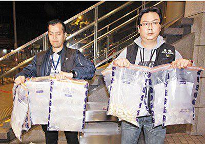 香港警方圣诞节前捣破两毒窟拘捕6人
