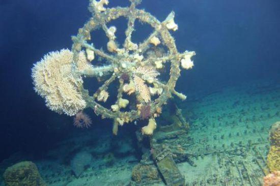 夏威夷海底609米处惊现60年前“鬼船”