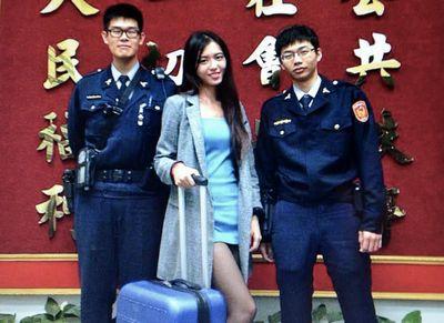 台湾美女空姐行李箱遭窃 小偷只拿香皂(图)