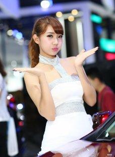 2014广州车展广本模特阳阳拉18岁的清纯可爱