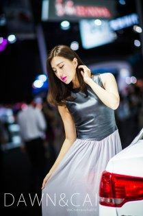 2015深港澳车展雪铁龙展台美女车模刘佳宝
