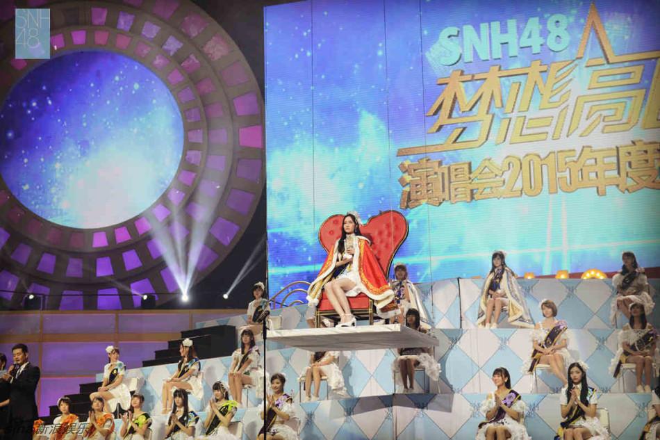 苏有朋莅临见证SNH48总选举赵嘉敏夺冠,SNH48总选举