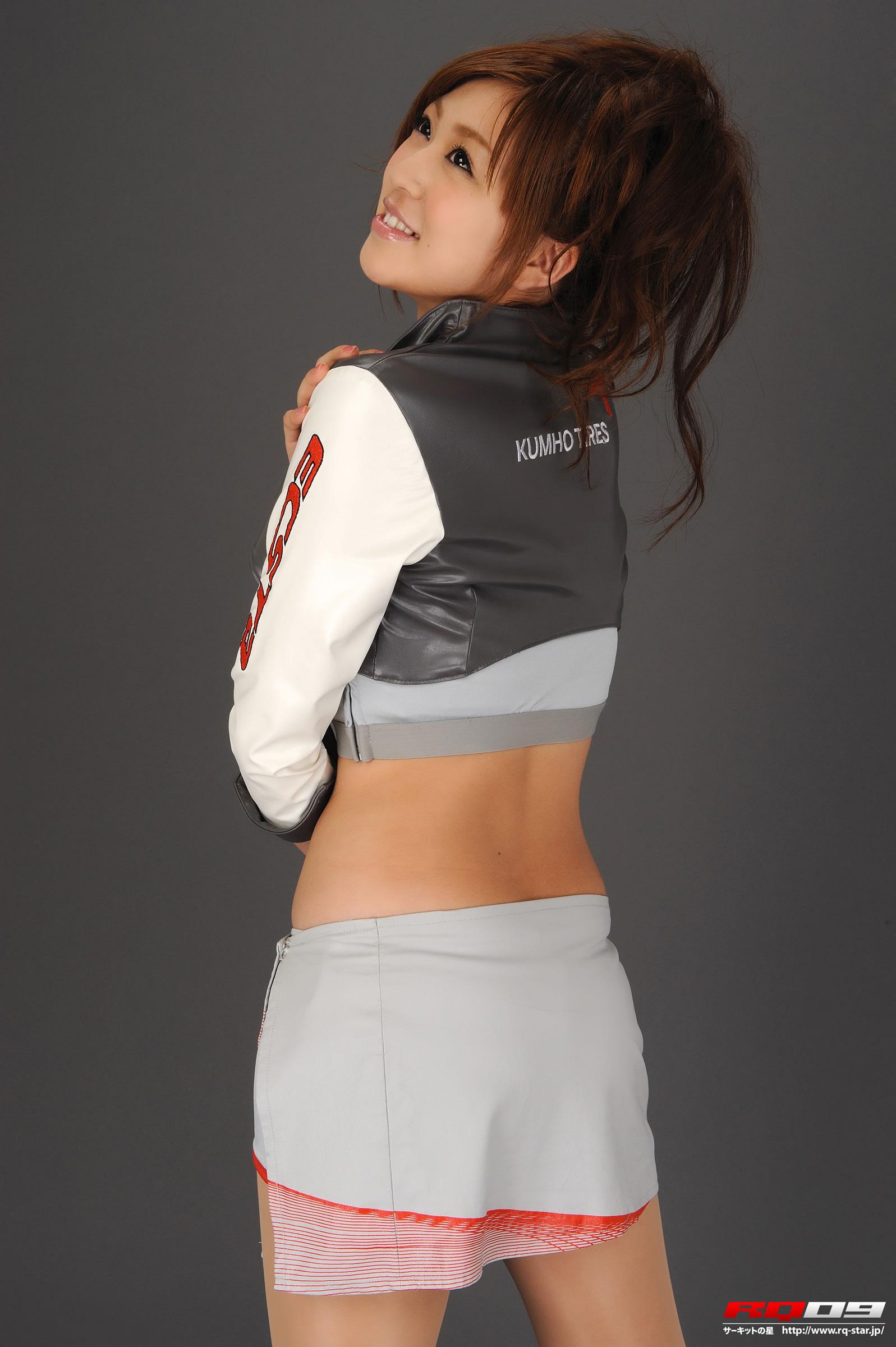[RQ-STAR写真]NO.00203 瀬長奈津実（濑长奈津实，Natsumi Senaga）灰色赛车女郎制服性感私房写真集,