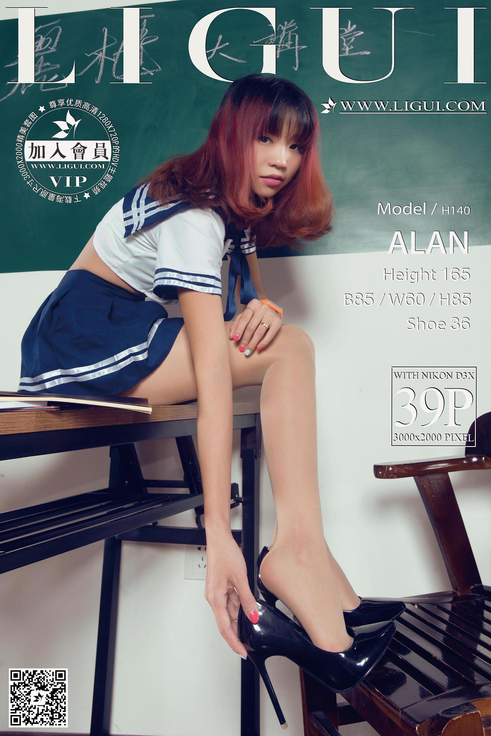 丽柜 Model ALAN 学生水手服肉丝美腿写真,丽柜 Model ALAN 学生水手服肉丝美腿写真
