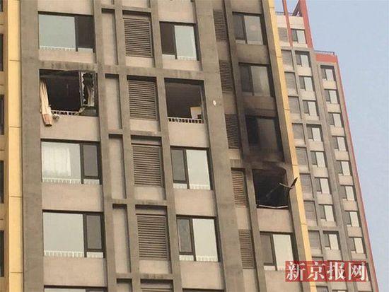 北京一居民楼内因燃气引发爆炸 一男子死亡(图)