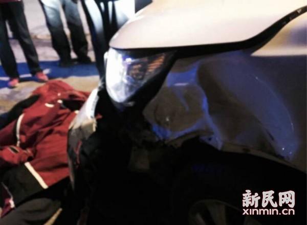 上海:2学生下晚自习被撞 司机疑酒驾