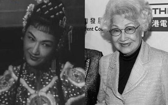 香港50年代知名女影星紫罗莲逝世 享年91岁