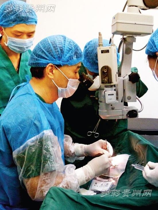 贵州省遵义一名老太成功移植姚贝娜眼角膜