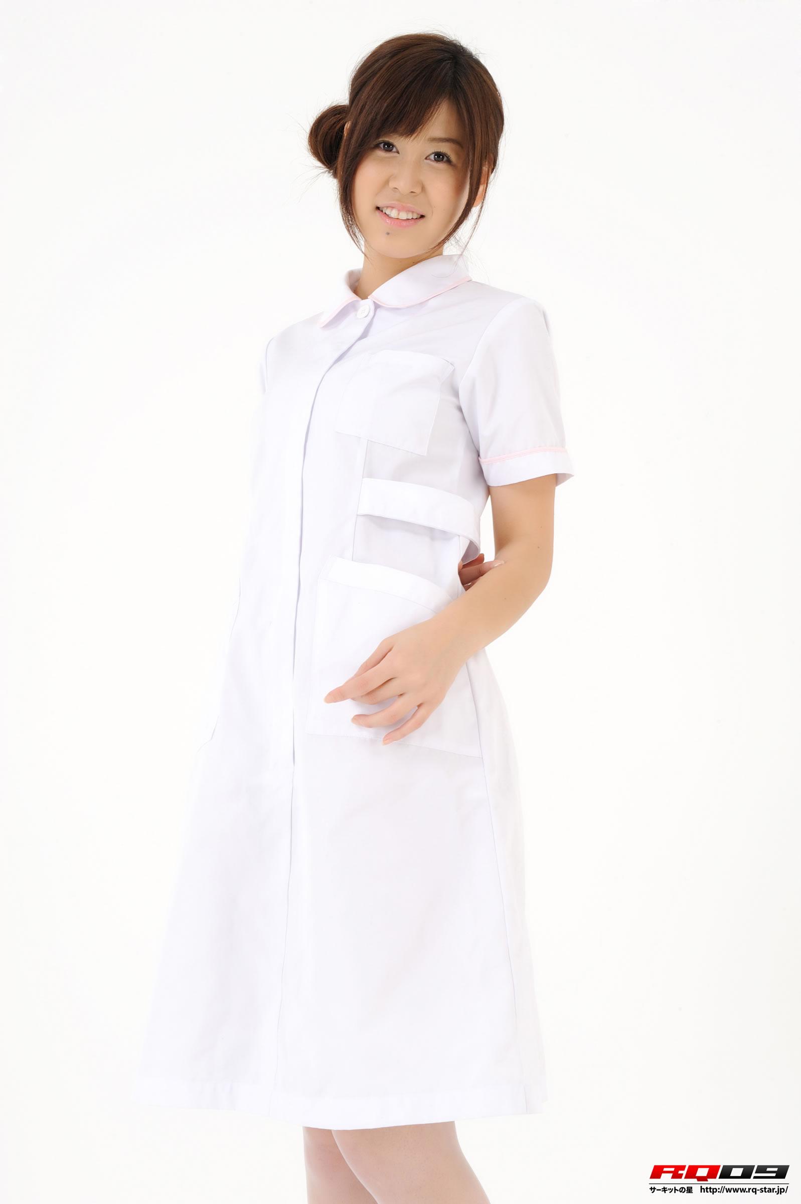 [RQ-STAR写真]NO.00138 永作あいり（永作爱理,Airi Nagasaku）白色性感女护士制服私房写真集,