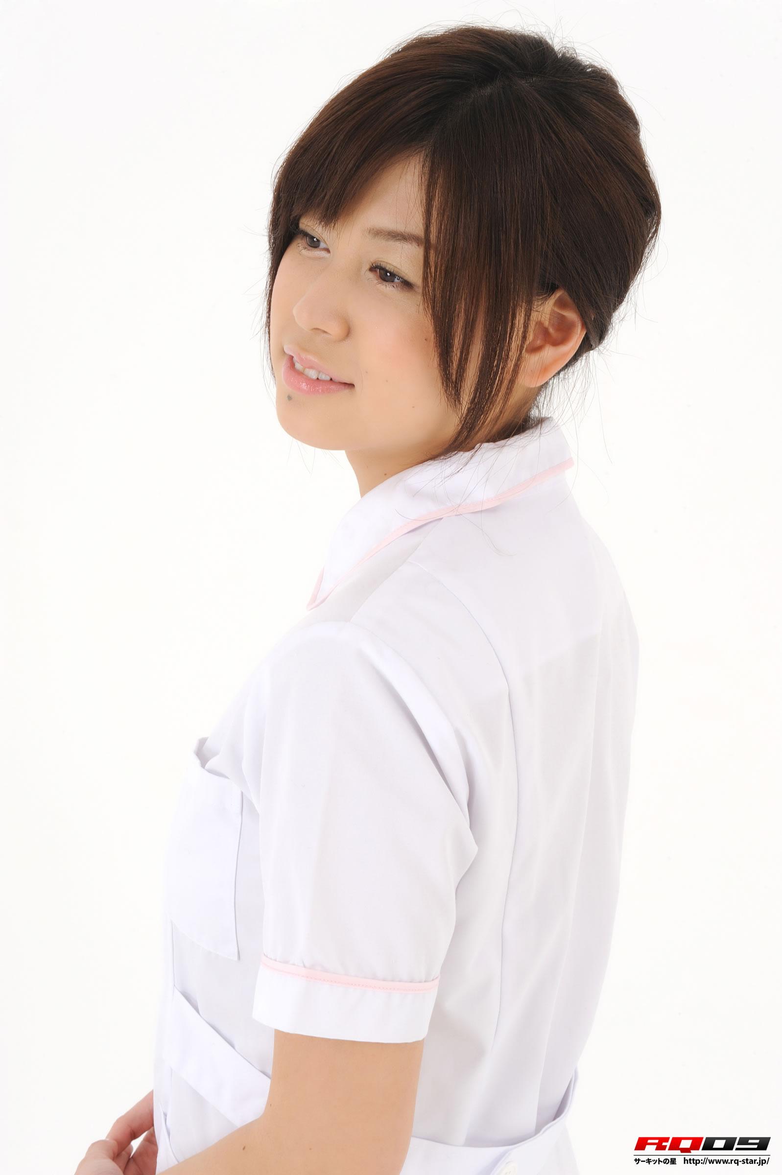 [RQ-STAR写真]NO.00138 永作あいり（永作爱理,Airi Nagasaku）白色性感女护士制服私房写真集,
