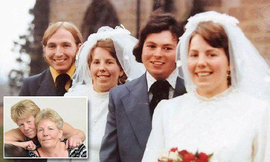 英国双胞胎姐妹奇缘:订婚结婚葬礼均在同一天