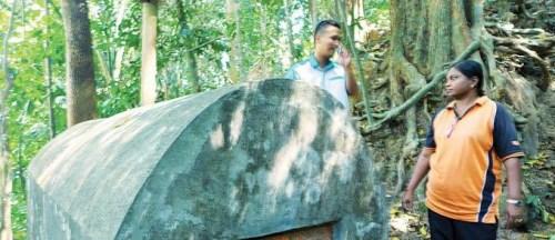 马来西亚槟城植物园现疑日军遗迹 或为申遗加分