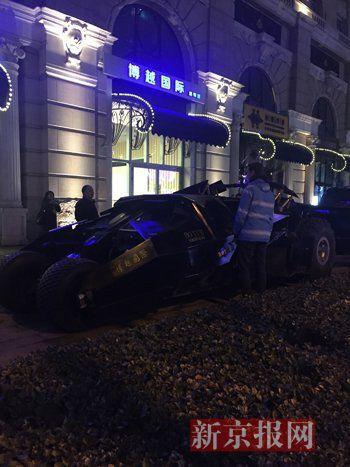 北京街头现蝙蝠车为展览用 不能在国内上路(图)