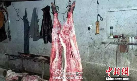 江苏警方查获病死猪肉3吨 含两种强传染性病毒