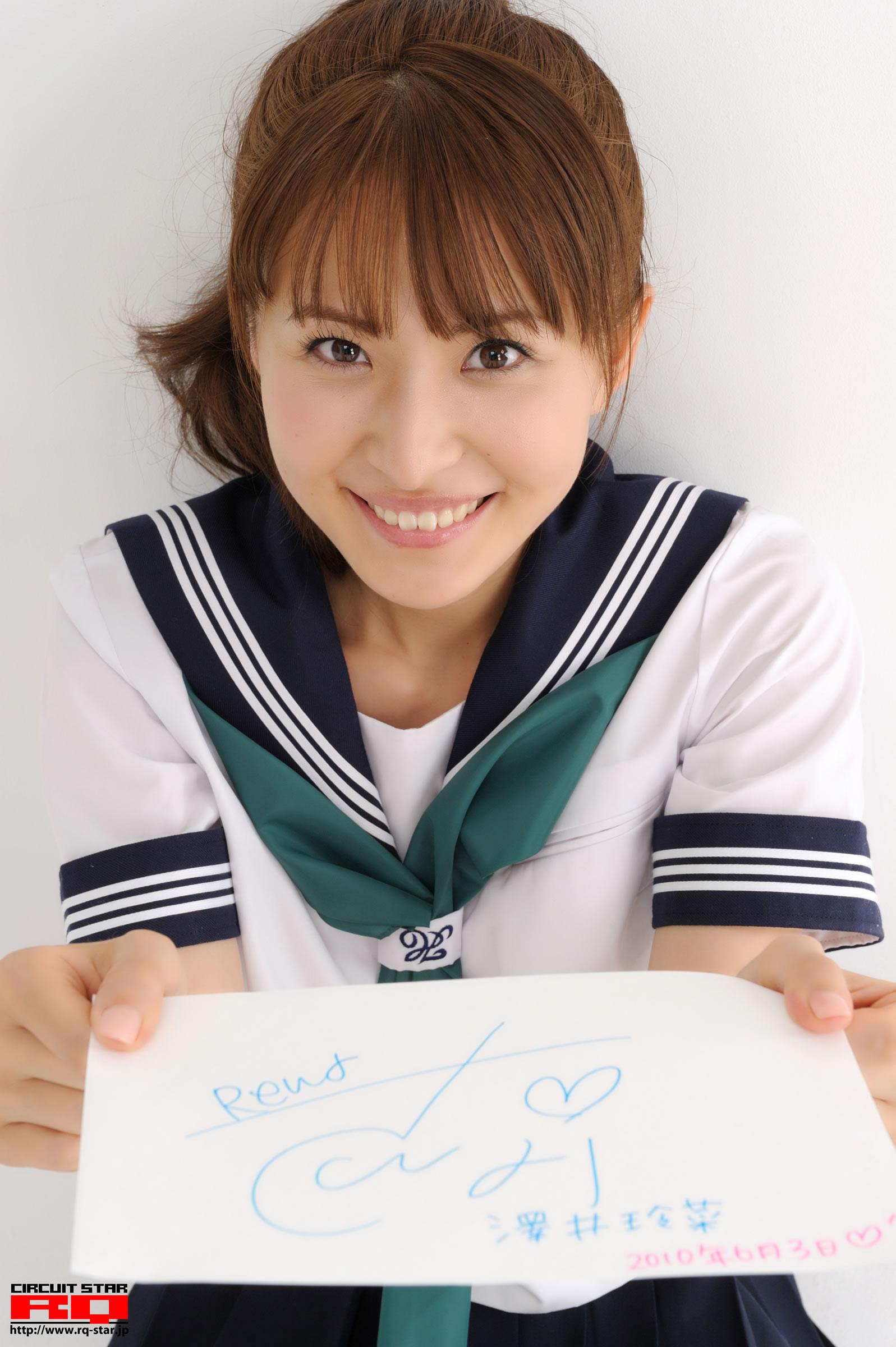 [RQ-STAR写真]NO.00312 澤井玲菜（泽井玲菜，Rena Sawai）日本高中女生制服加短裙性感私房写真集,