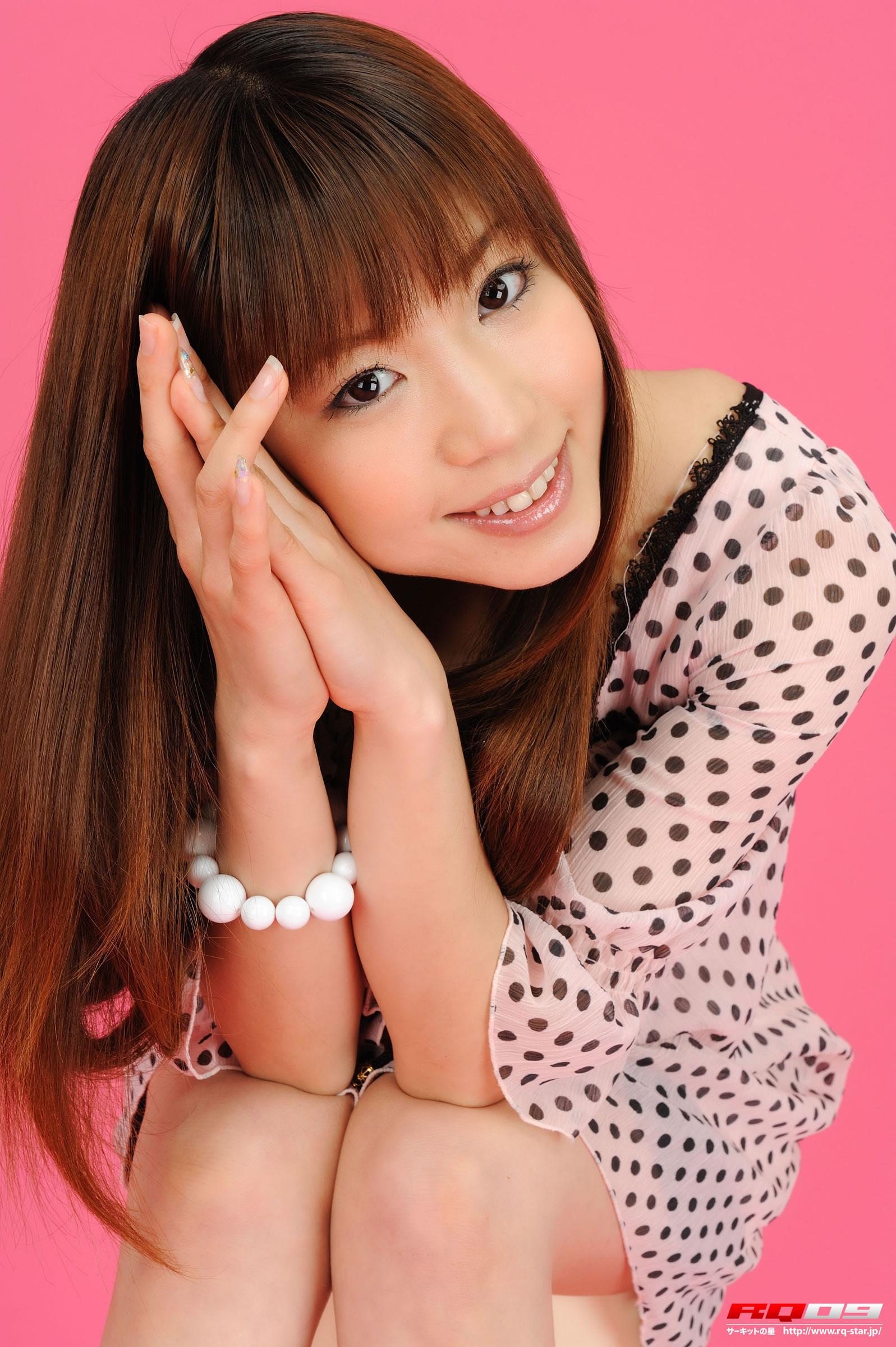 [RQ-STAR写真]NO.00159 桃川祐子（ももかわゆうこ，Yuko Momokawa）粉色透视连衣裙居家性感私房写真集,