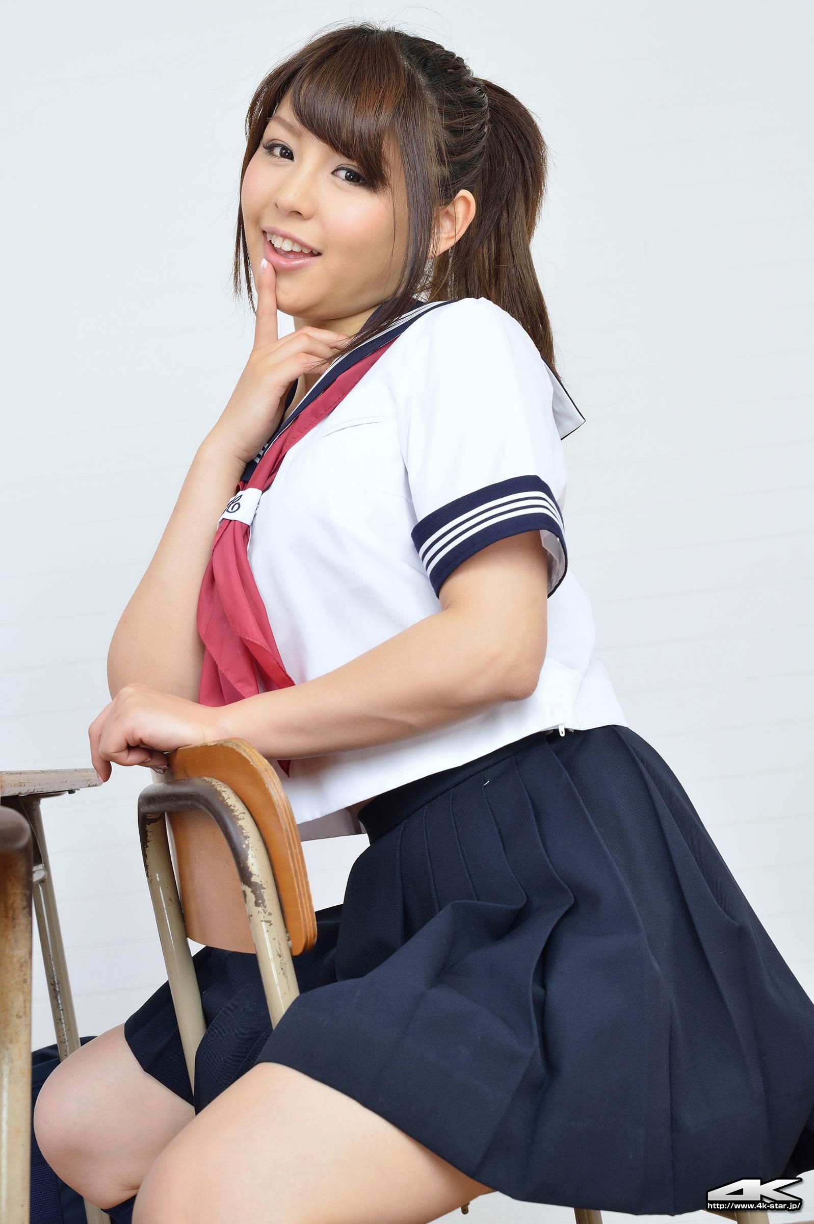 [4K-STAR套图]2016.03.23 苍井彩加（蒼井彩加，Sayaka Aoi）日本高中女生制服性感私房写真集,