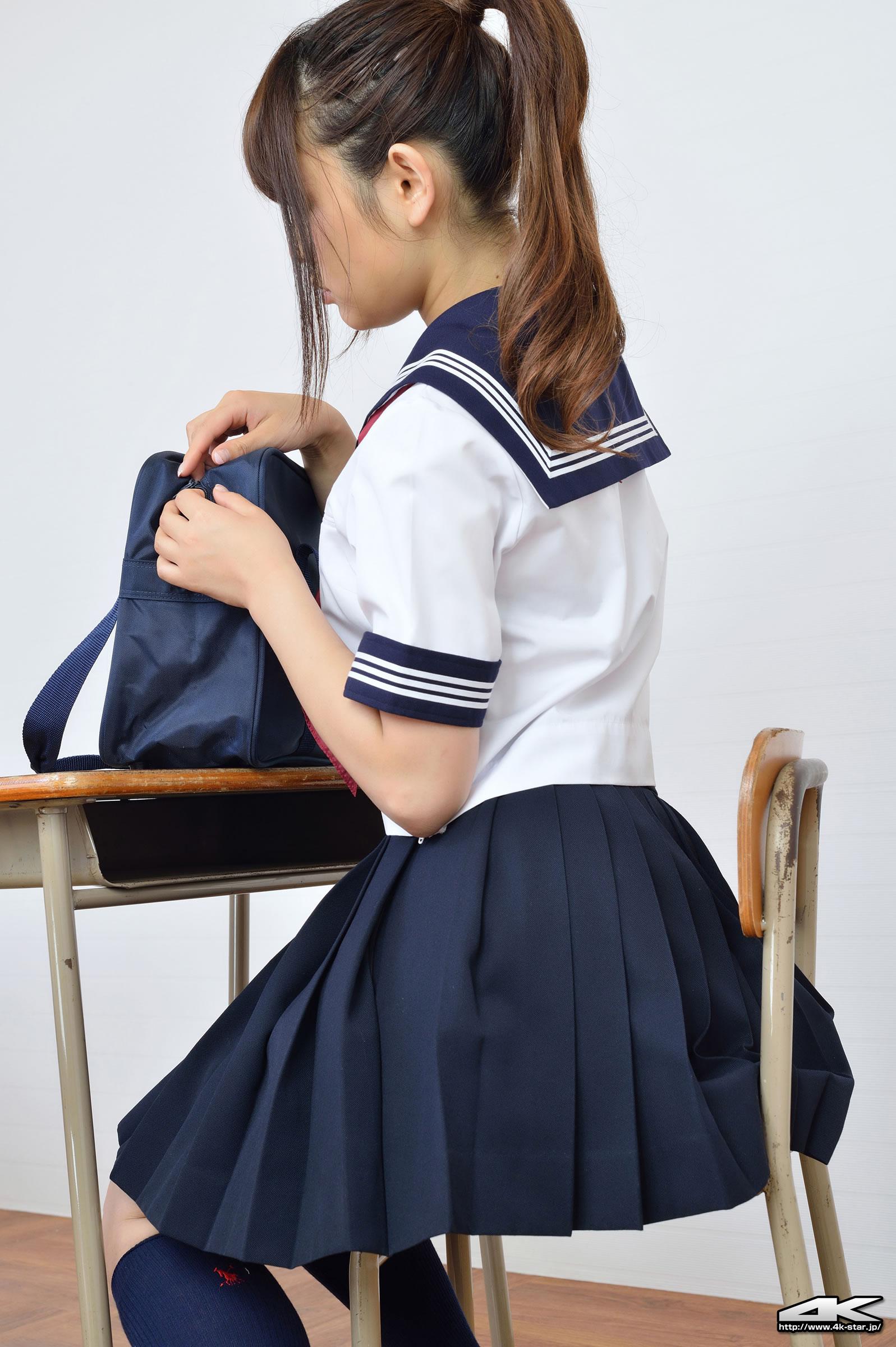 [4K-STAR套图]2016.03.23 苍井彩加（蒼井彩加，Sayaka Aoi）日本高中女生制服性感私房写真集,