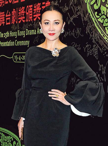 刘嘉玲演舞台剧演上瘾，期待下次演出。
