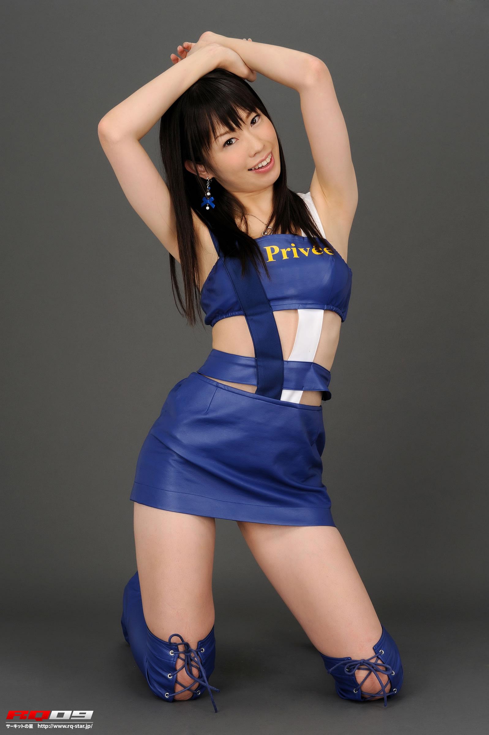 [RQ-STAR写真]NO.00197 小泉みゆき（小泉美雪，Miyuki Koizumi）蓝色赛车女郎制服与短裙性感私房写真集,