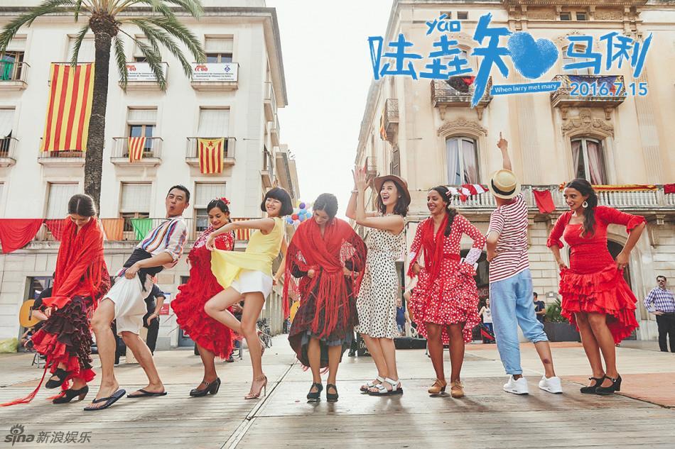 《陆垚知马俐》曝塔罗牌海报 看明白了么,《陆垚知马俐》四人街头浪漫群舞