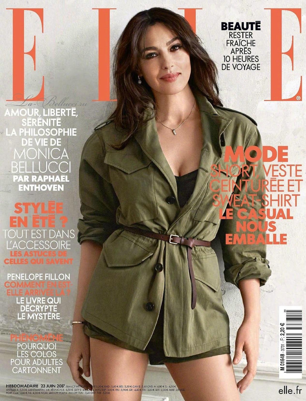 杂志大片 Elle France 23,June 2017：Monica Bellucci 莫妮卡·贝鲁奇,杂志大片 Elle France 23,June 2017：Monica Bellucci 莫妮卡·贝鲁奇