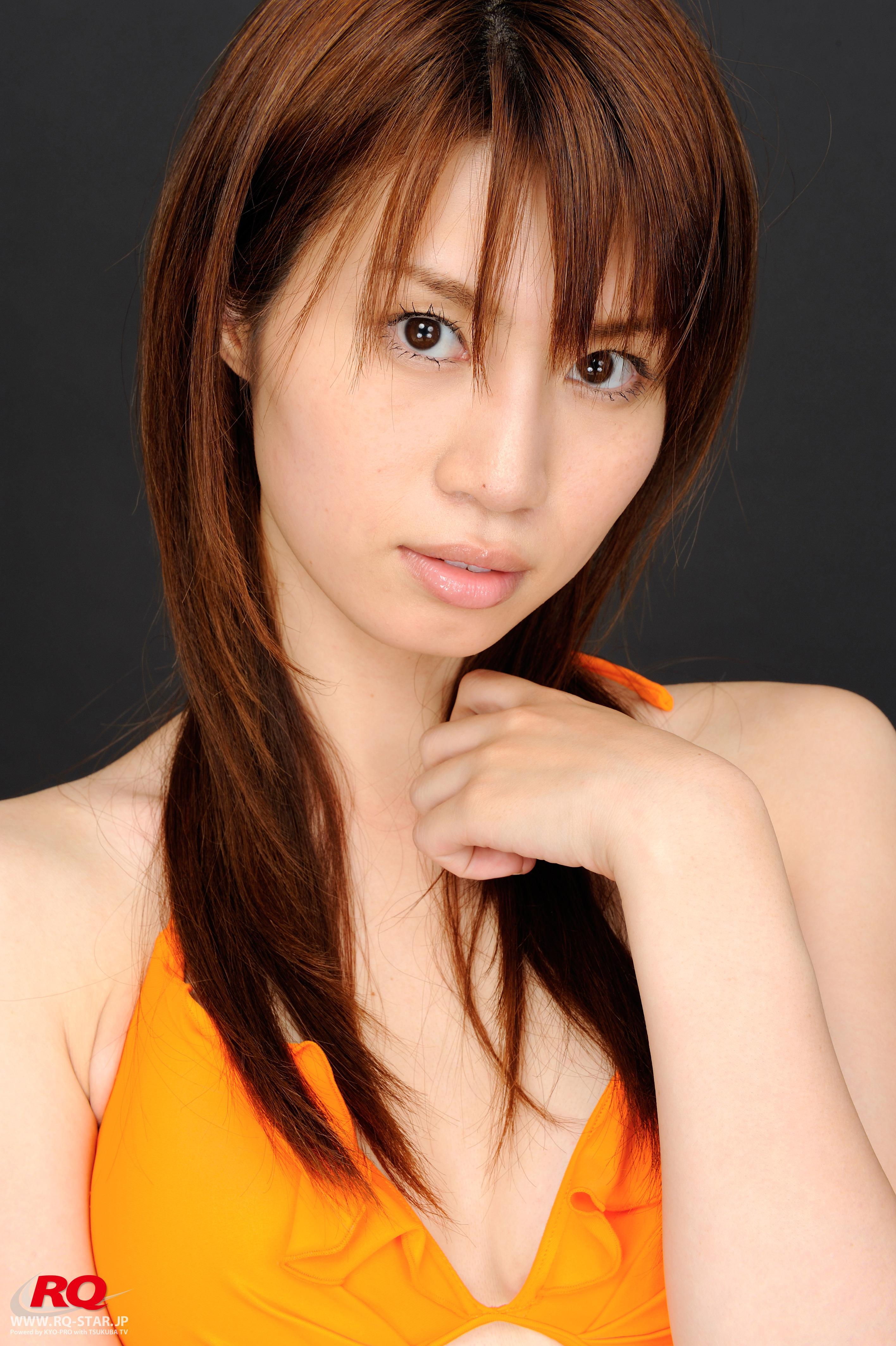 [RQ-STAR写真]NO.00040 小暮亚希（小暮あき，Aki Kogure）橙色比基尼泳装性感私房写真集,