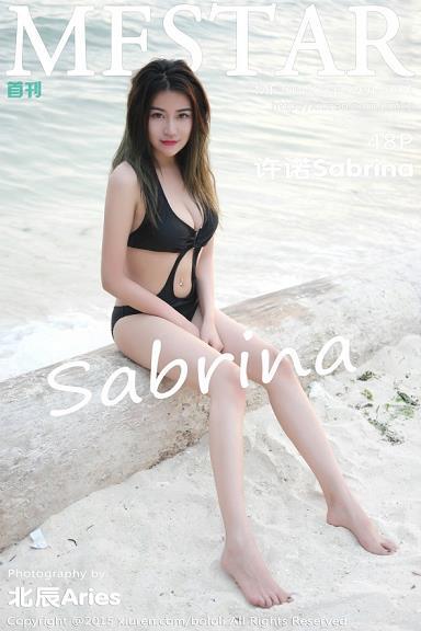 [MFStar模范学院]MF20150312VOL0001 许诺Sabrina 性感比基尼泳装沙滩写真集