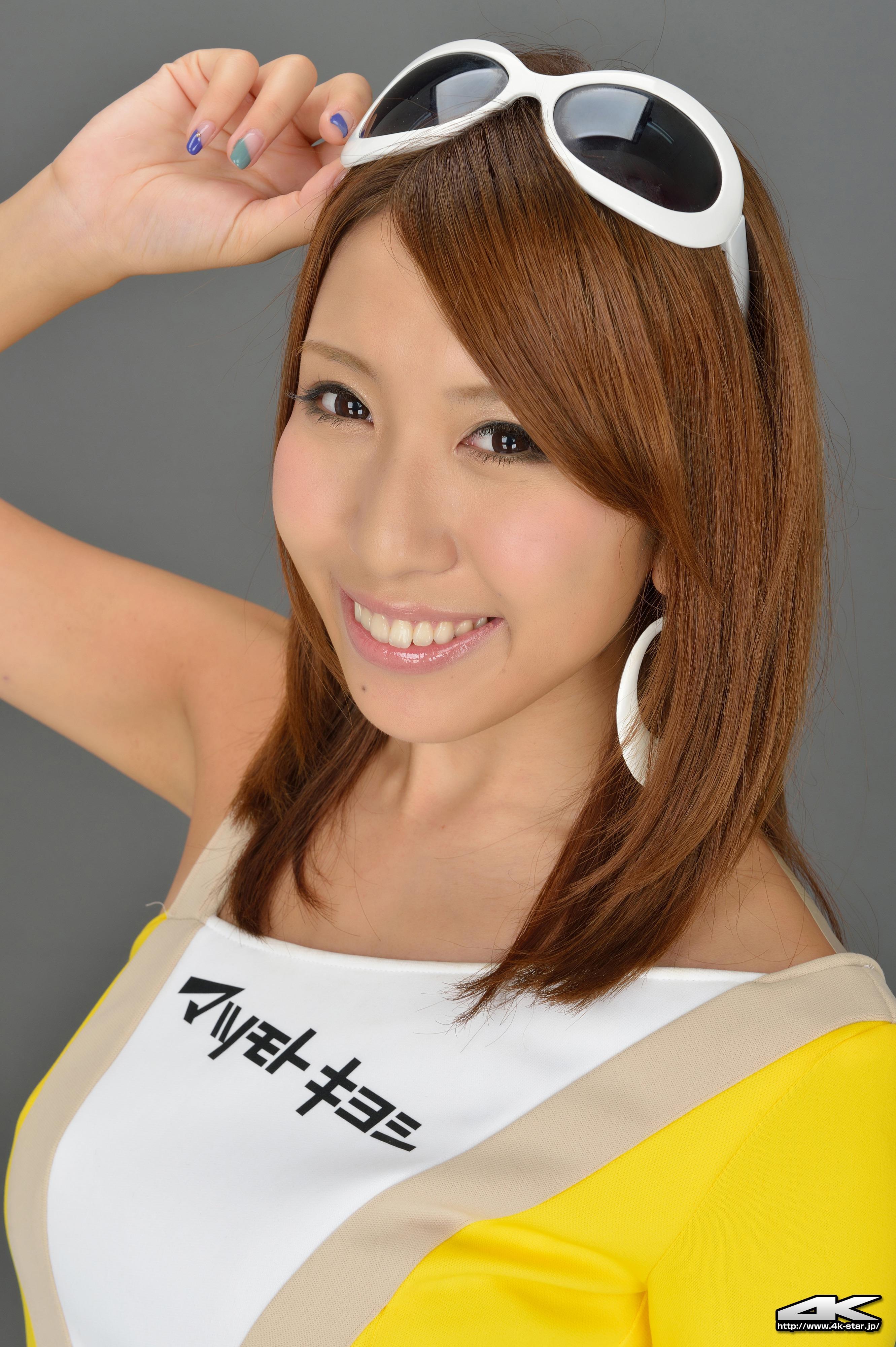 [4K-STAR套图]No.00074 牧橋美輝（牧桥美辉，Miki Makihashi）黄色赛车女郎制服性感私房写真集,