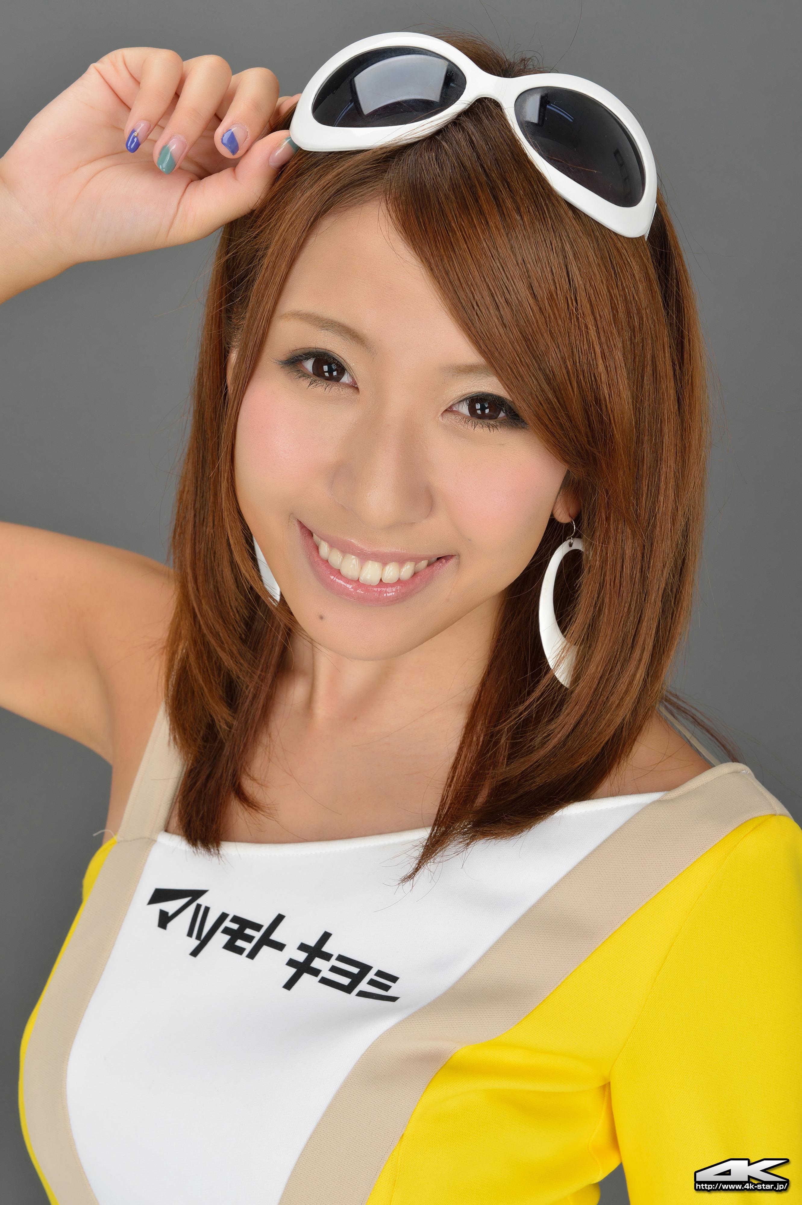 [4K-STAR套图]No.00074 牧橋美輝（牧桥美辉，Miki Makihashi）黄色赛车女郎制服性感私房写真集,