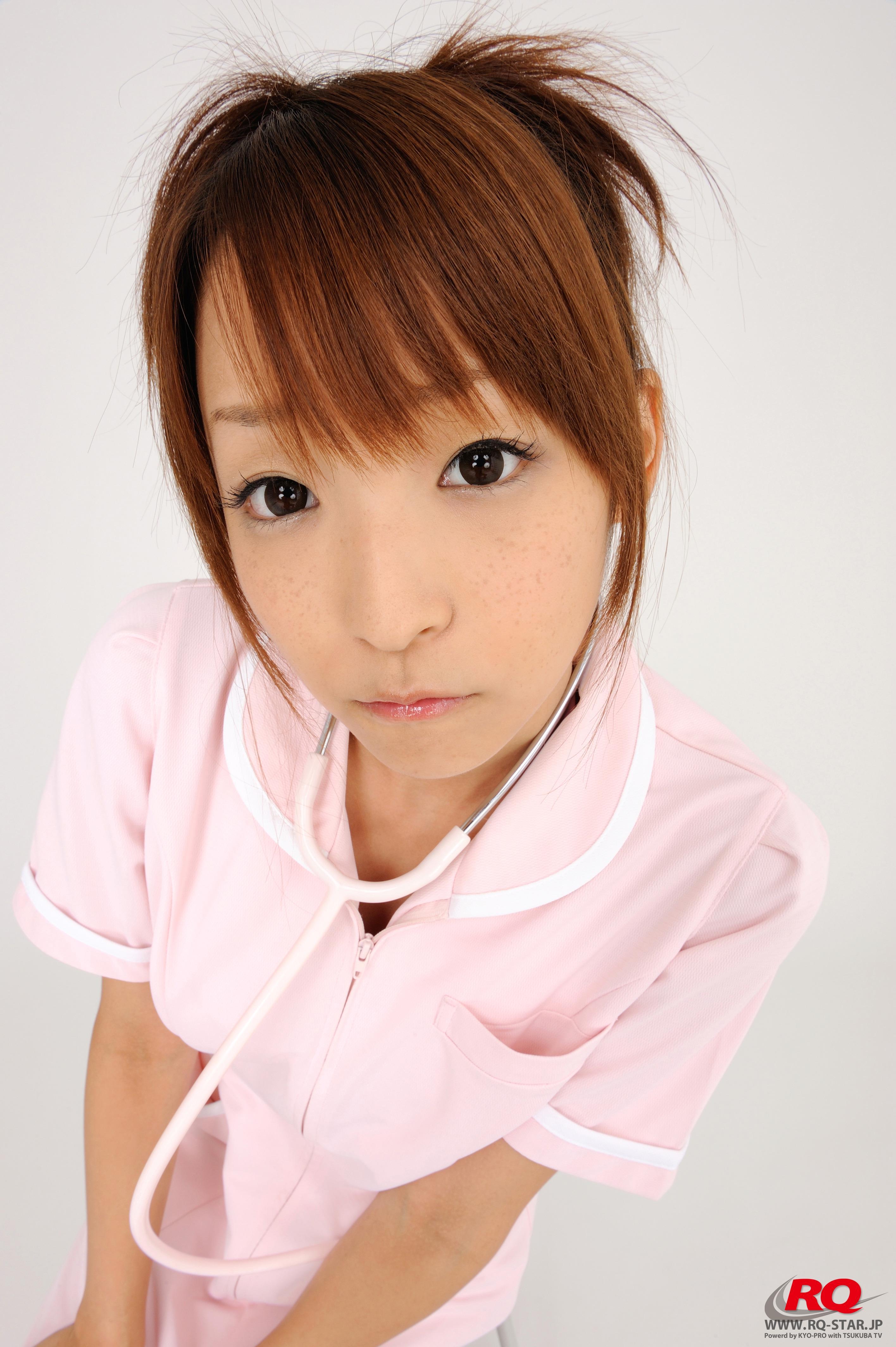 [RQ-STAR写真]NO.00083 くぼたみか（青木未央 ,Mio Aoki）粉色性感护士制服清纯可爱私房写真集,