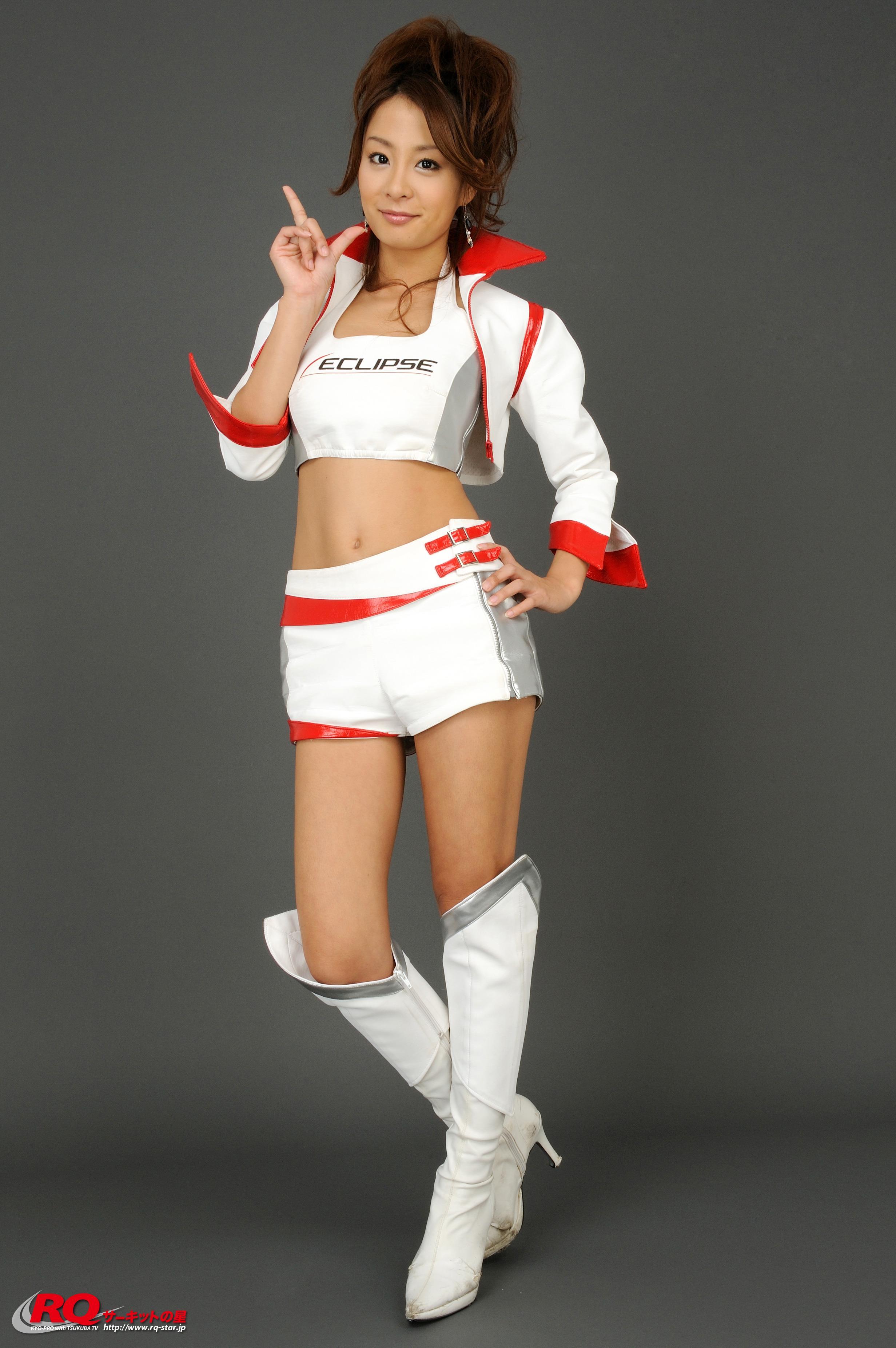 [RQ-STAR写真]NO.00110 相川友希（Yuuki Aikawa）白色赛车女郎制服性感私房写真集,