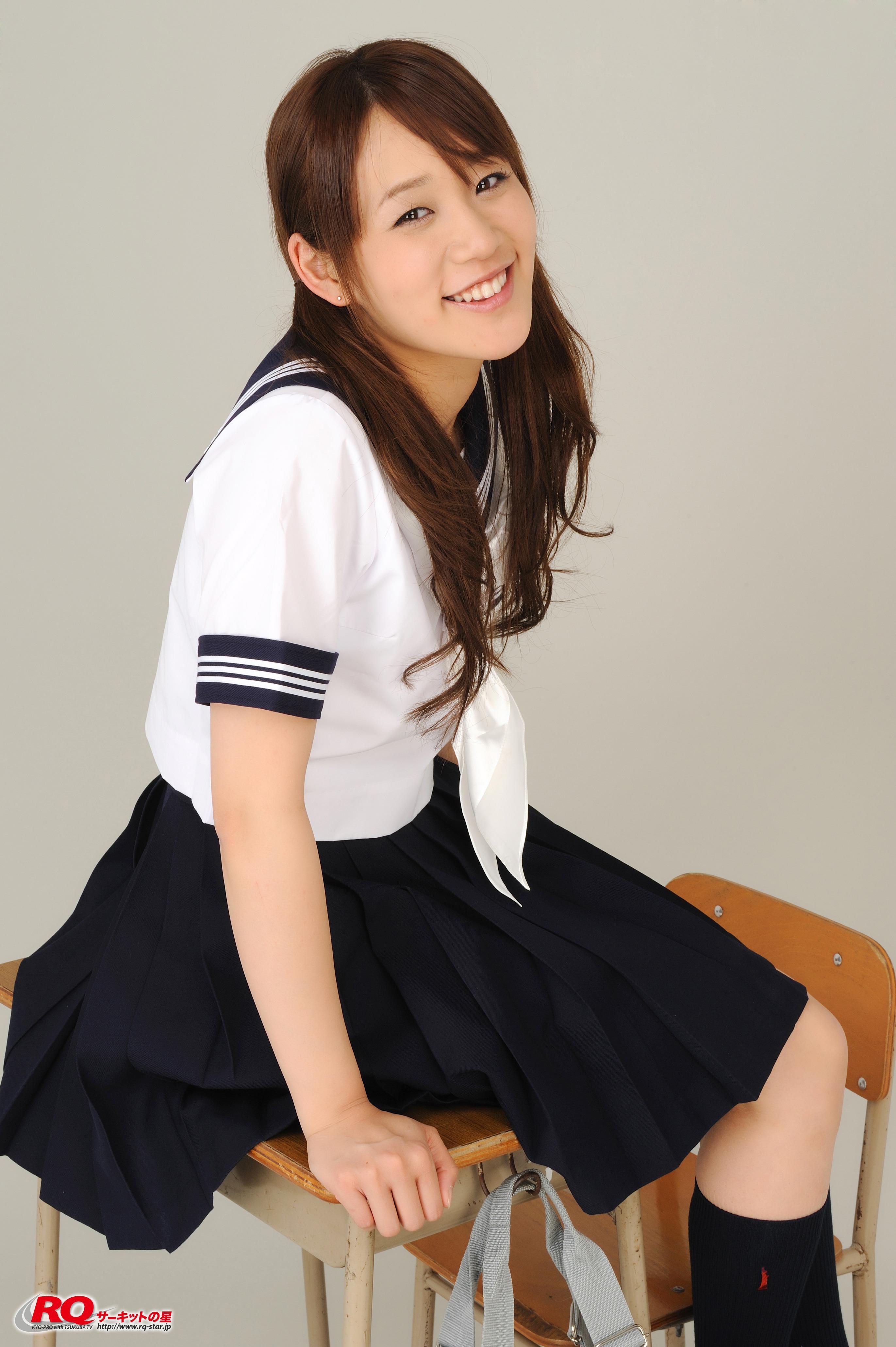 [RQ-STAR写真]NO.00123 淵脇レイナ（渕脇レイナ，Reina Fuchiwaki）高中女生制服短裙性感私房写真集,