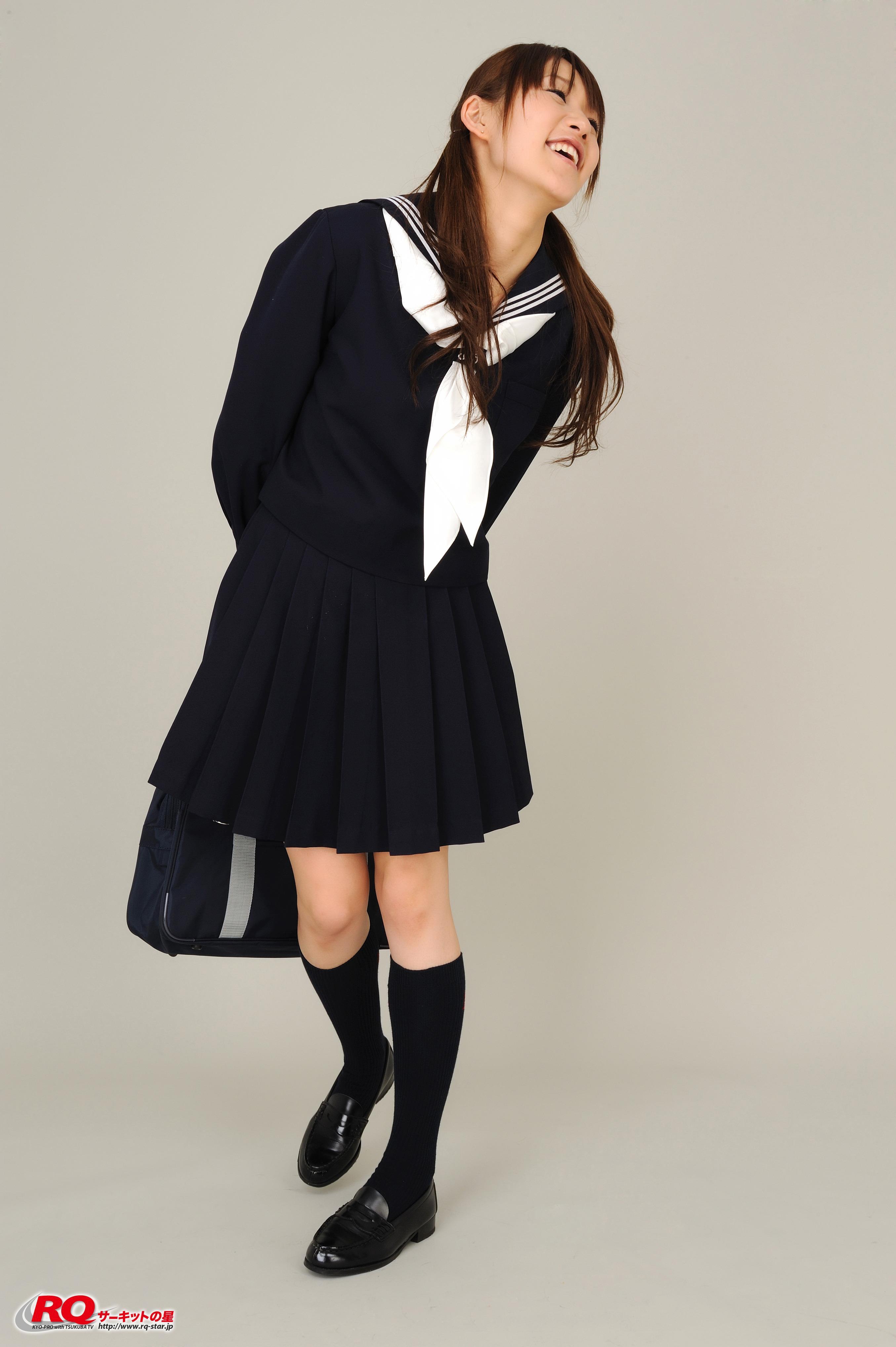 [RQ-STAR写真]NO.00123 淵脇レイナ（渕脇レイナ，Reina Fuchiwaki）高中女生制服短裙性感私房写真集,
