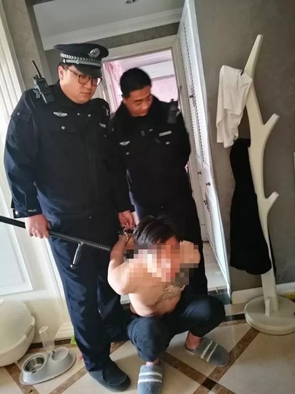 犯罪嫌疑人杨某被迅速控制。