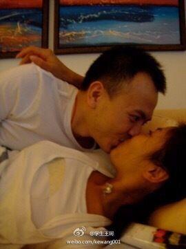 刘涛与老公激吻