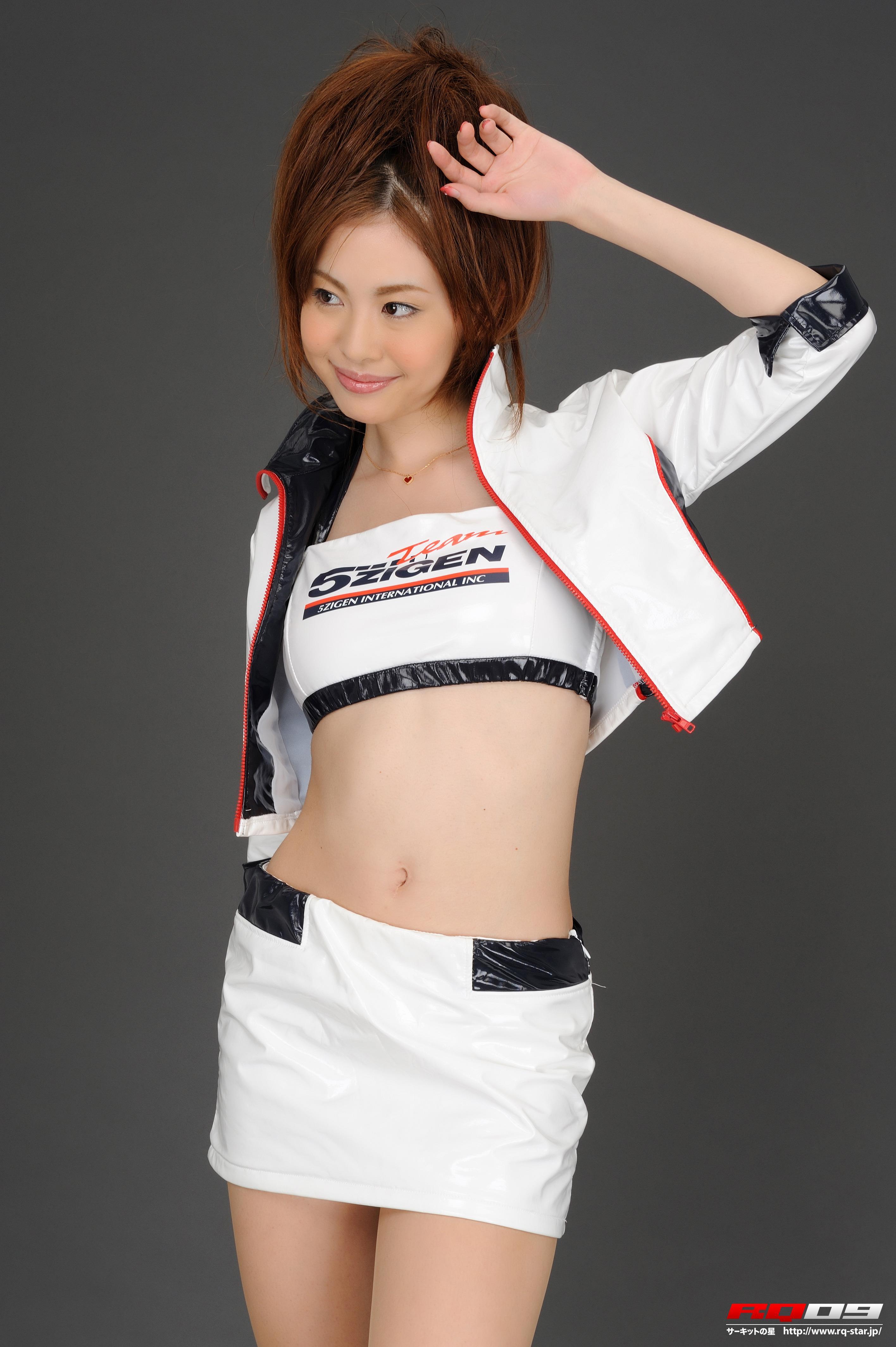 [RQ-STAR写真]NO.00162 幸田さゆり(幸田小百合，Sayuri Kouda)白色赛车女郎制服短裙性感私房写真集,
