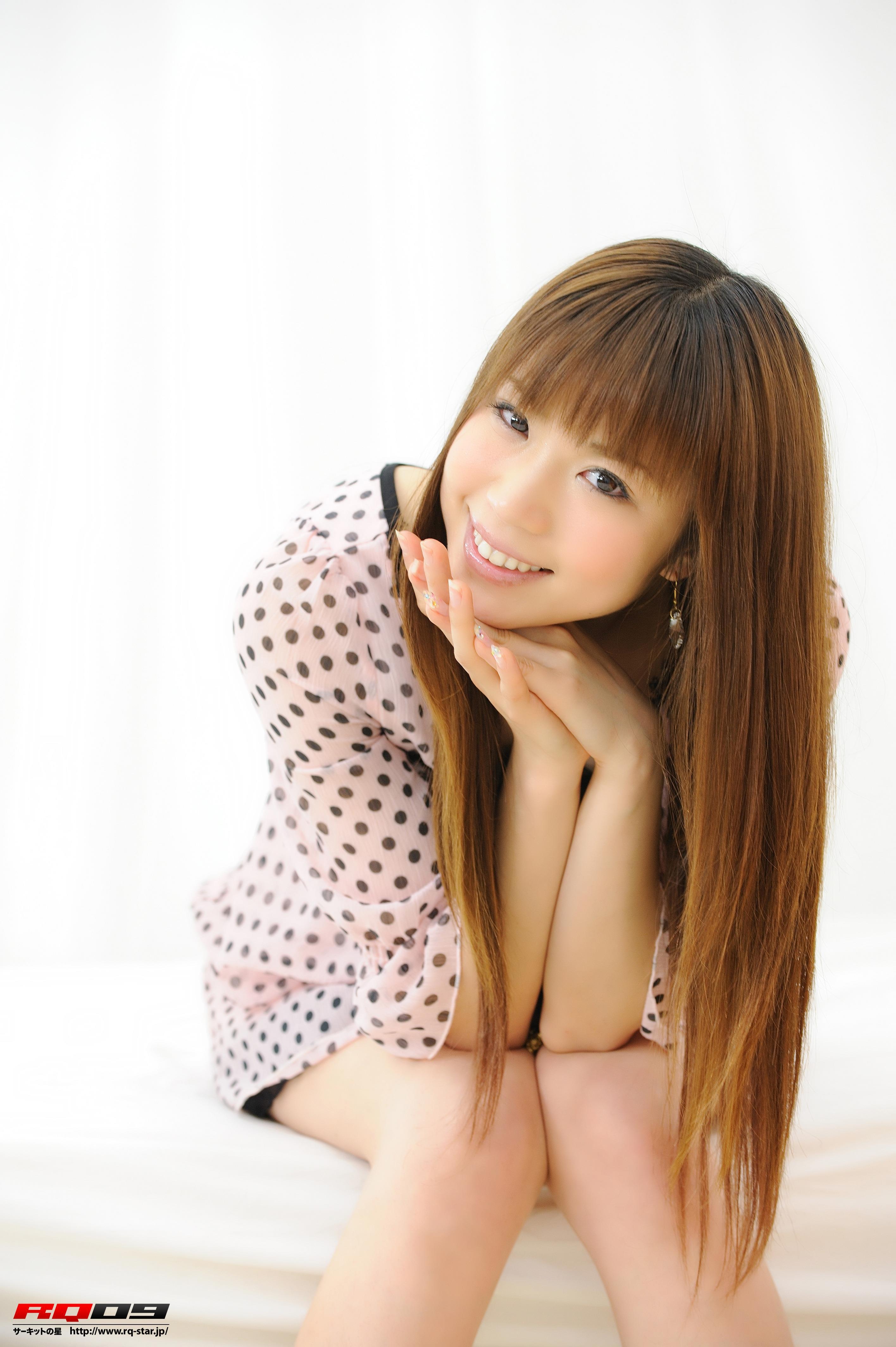 [RQ-STAR写真]NO.00164 桃川祐子（Yuko Momokawa）粉色斑点连衣裙居家性感私房写真集,