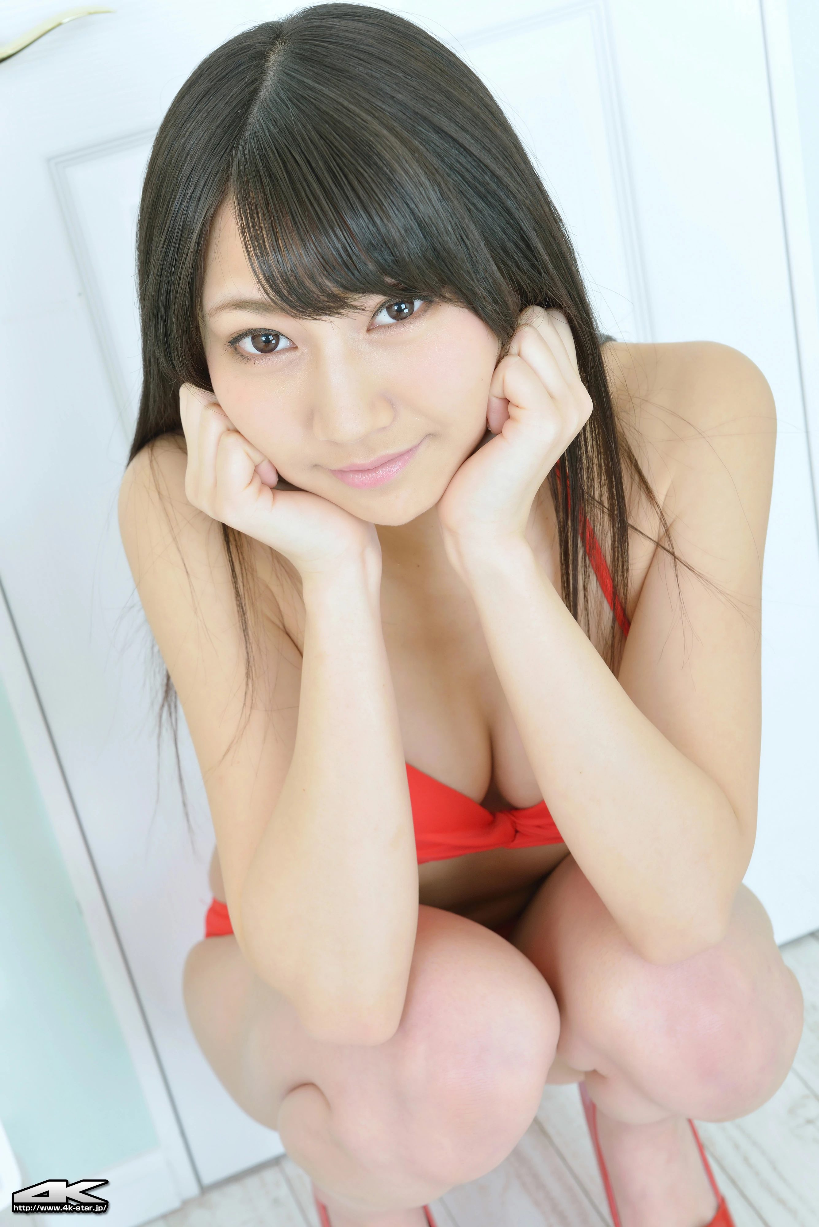 [4K-STAR套图]No.00171 木村葵（きむらあおい，Aoi Kimura）红色比基尼泳装性感私房写真集,