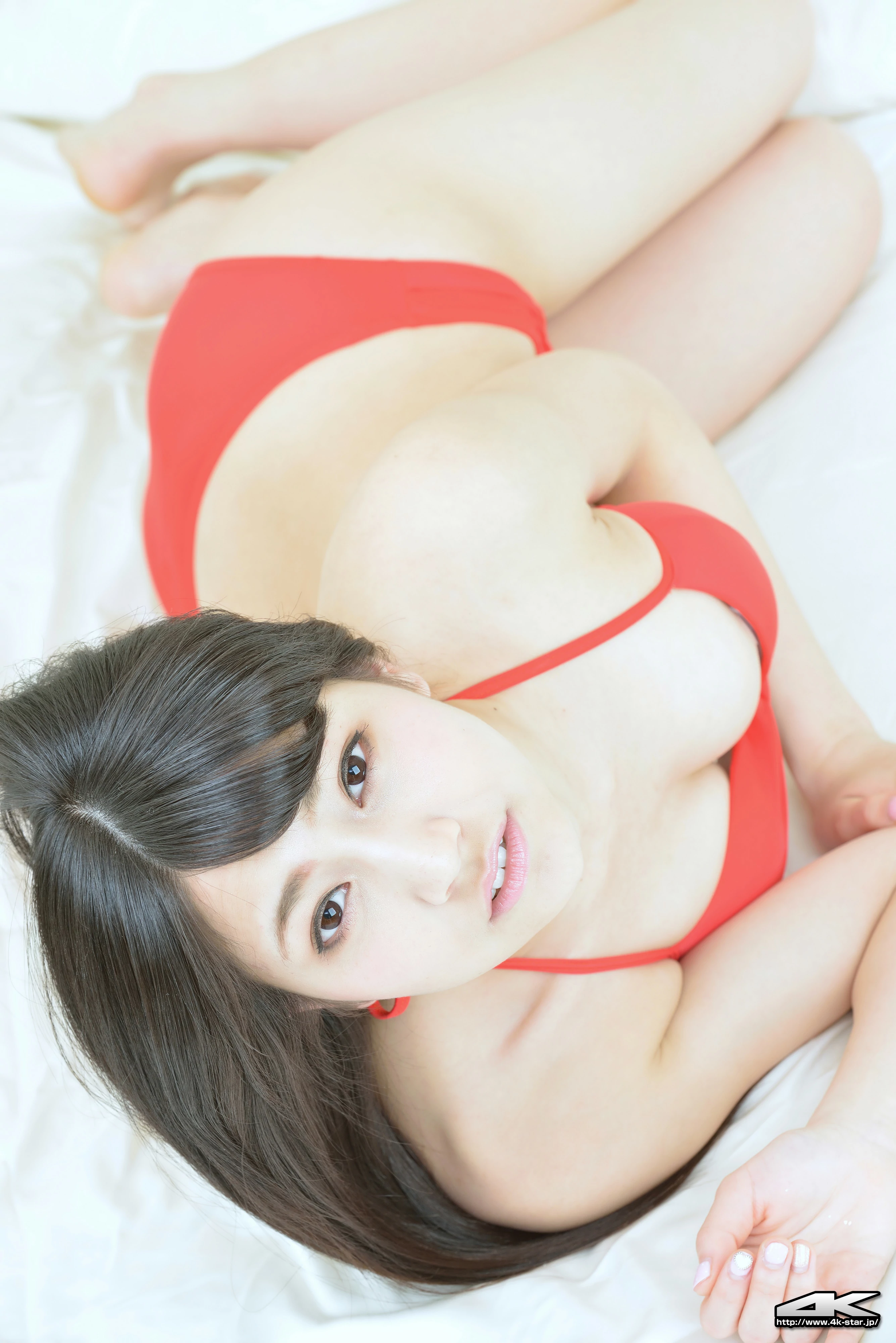 [4K-STAR套图]No.00171 木村葵（きむらあおい，Aoi Kimura）红色比基尼泳装性感私房写真集,