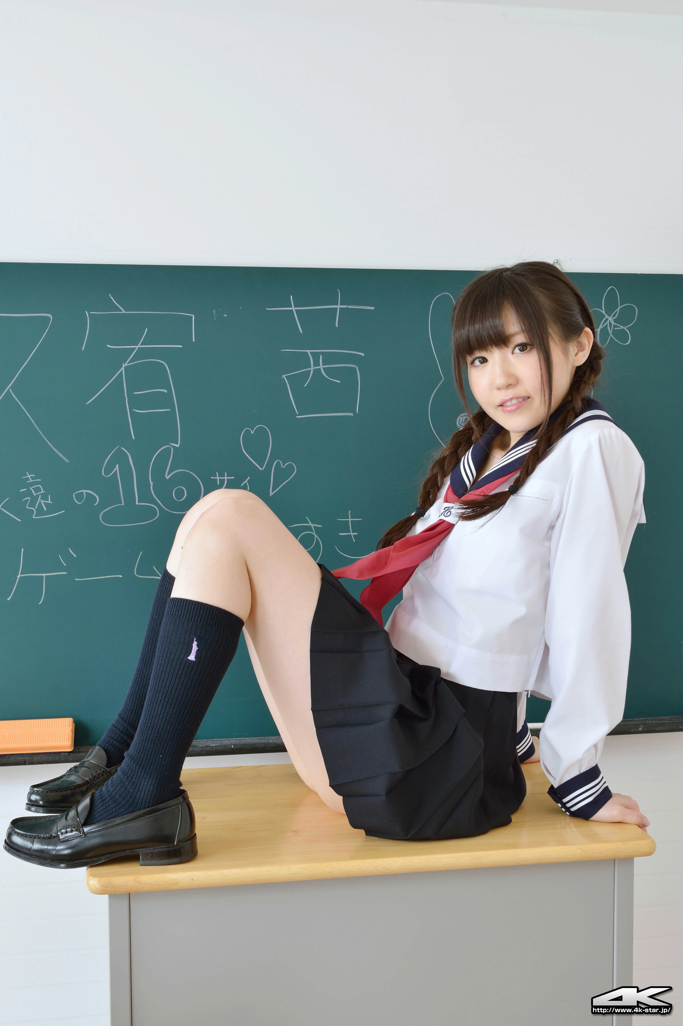 [4K-STAR套图]No.00172 久宥茜（くゆう あかね，Akane Kuyuu）高中女生制服与短裙性感私房写真集,
